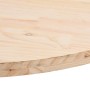 Tablero de mesa ovalado de madera maciza de pino 80x40x2,5 cm en Tableros para mesas | Comprar online en Foro24