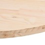 Tablero de mesa ovalado de madera maciza de pino 90x45x2,5 cm en Tableros para mesas | Comprar online en Foro24