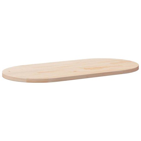 Tablero de mesa 110x55x2,5 cm Madera maciza de pino ovalada en Tableros para mesas | Comprar online en Foro24
