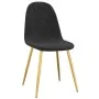 Sillas de comedor 2 unidades terciopelo negro de vidaXL, Sillas de comedor - Ref: Foro24-325674, Precio: 137,53 €, Descuento: %
