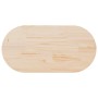 Tablero de mesa 110x55x2,5 cm Madera maciza de pino ovalada