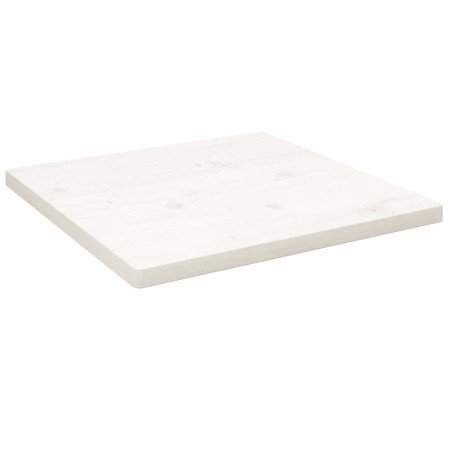 Tablero de mesa cuadrado madera maciza pino blanco 40x40x2,5 cm en Tableros para mesas | Comprar online en Foro24