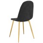 Sillas de comedor 2 unidades terciopelo negro von vidaXL, Essstühle - Ref: Foro24-325674, Preis: 139,65 €, Rabatt: %