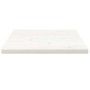 Tablero de mesa cuadrado madera maciza pino blanco 50x50x2,5 cm