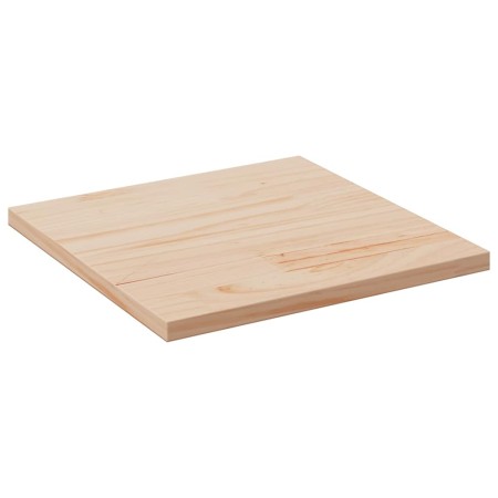 Tablero de mesa cuadrado madera maciza de pino 60x60x2,5 cm