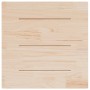Tablero de mesa cuadrado madera maciza pino blanco 70x70x2,5 cm en Tableros para mesas | Comprar online en Foro24