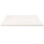 Tablero de mesa cuadrado madera maciza pino blanco 80x80x2,5 cm en Tableros para mesas | Comprar online en Foro24