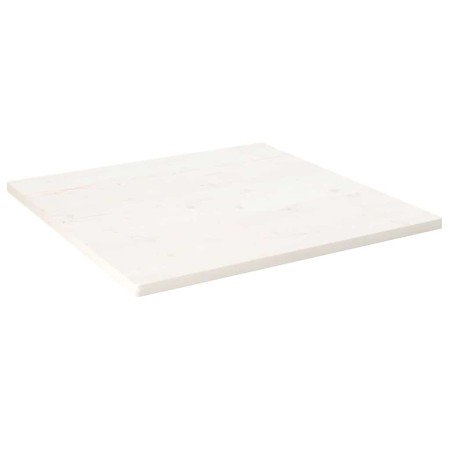 Tablero de mesa cuadrado madera maciza pino blanco 90x90x2,5 cm en Tableros para mesas | Comprar online en Foro24