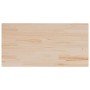 Tablero de mesa rectangular madera maciza de pino 110x55x2,5 cm
