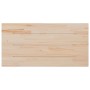 Tablero de mesa rectangular madera maciza de pino 100x60x2,5 cm