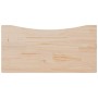 Tablero de escritorio madera maciza de pino 80x40x2,5 cm