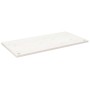 Tablero de escritorio madera maciza pino blanco 110x55x2,5 cm