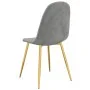 Dining chairs 4 units light gray velvet by vidaXL, dining chairs - Ref: Foro24-325679, Price: 177,43 €, Discount: %
