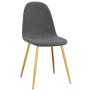 Dining chairs 4 units dark gray velvet by vidaXL, dining chairs - Ref: Foro24-325680, Price: 155,19 €, Discount: %