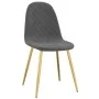Esszimmerstühle 4 Einheiten aus dunkelgrauem Samt von vidaXL, Essstühle - Ref: Foro24-325680, Preis: 155,42 €, Rabatt: %