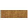 Jardinera acero corten 280x40x80 cm en Maceteros y jardineras | Comprar online en Foro24