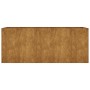 Jardinera acero corten 200x80x80 cm en Maceteros y jardineras | Comprar online en Foro24