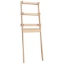 Estante de baño madera maciza de pino 63,5x32x179 cm