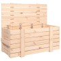 Caja de almacenaje madera maciza de pino 91x40,5x42 cm
