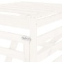 Extensión para cobertizo de cubos de basura madera pino blanco