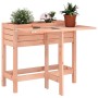 Jardinera con tapa plegable madera maciza de pino Douglas