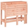 Jardinera con tapa plegable madera maciza de pino Douglas