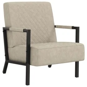 Hellgrauer Sessel aus Kunstleder von vidaXL, Sessel - Ref: Foro24-325755, Preis: 172,03 €, Rabatt: %