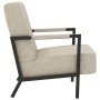 Sillón de cuero sintético gris claro de vidaXL, Sillones - Ref: Foro24-325755, Precio: 174,57 €, Descuento: %