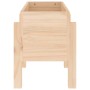 Jardinera madera maciza de pino 62x30x38 cm en Maceteros y jardineras | Comprar online en Foro24