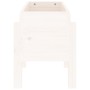 Jardinera madera maciza de pino blanco 62x30x38 cm en Maceteros y jardineras | Comprar online en Foro24