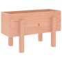Jardinera madera maciza de abeto Douglas 62x30x38 cm