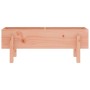 Arriate elevado jardín madera maciza abeto Douglas 101x30x38 cm