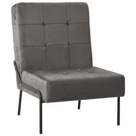 Silla de relajación de terciopelo gris oscuro 65x79x87 cm von vidaXL, Stühle - Ref: Foro24-325771, Preis: 98,26 €, Rabatt: %