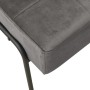 Silla de relajación de terciopelo gris oscuro 65x79x87 cm von vidaXL, Stühle - Ref: Foro24-325771, Preis: 98,26 €, Rabatt: %