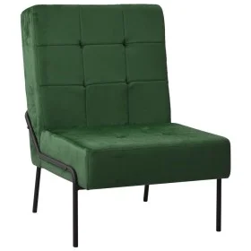 Dunkelgrüner Samt-Entspannungssessel 65x79x87 cm von vidaXL, Stühle - Ref: Foro24-325772, Preis: 129,45 €, Rabatt: %