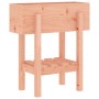 Jardinera madera maciza de abeto Douglas 62x30x69 cm