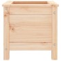 Jardinera madera maciza de pino 40x40x39 cm en Maceteros y jardineras | Comprar online en Foro24