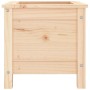 Jardinera madera maciza de pino 40x40x39 cm en Maceteros y jardineras | Comprar online en Foro24