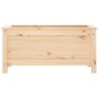 Jardinera madera maciza de pino 82,5x40x39 cm en Maceteros y jardineras | Comprar online en Foro24