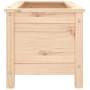 Jardinera madera maciza de pino 82,5x40x39 cm en Maceteros y jardineras | Comprar online en Foro24