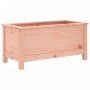 Jardinera madera maciza de abeto Douglas 82,5x40x39 cm en Maceteros y jardineras | Comprar online en Foro24