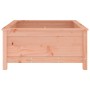 Jardinera madera maciza de abeto Douglas 82,5x82,5x39 cm