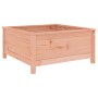Jardinera madera maciza de abeto Douglas 82,5x82,5x39 cm