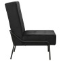 Entspannungssessel aus schwarzem Samt 65x79x87 cm von vidaXL, Stühle - Ref: Foro24-325776, Preis: 131,03 €, Rabatt: %