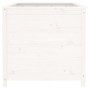 Arriate elevado de jardín madera de pino blanco 119,5x82,5x78cm en Maceteros y jardineras | Comprar online en Foro24