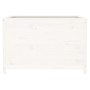 Arriate elevado de jardín madera de pino blanco 119,5x82,5x78cm en Maceteros y jardineras | Comprar online en Foro24