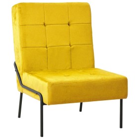 Senfgelber Samt-Entspannungssessel 65x79x87 cm von vidaXL, Stühle - Ref: Foro24-325777, Preis: 149,05 €, Rabatt: %