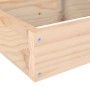 Jardinera de jardín de 4 niveles, 106 x 104,5 x 36 cm, madera maciza de pino en Maceteros y jardineras | Comprar online en Foro2