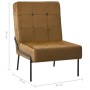 Silla de relajación de terciopelo marrón 65x79x87 cm von vidaXL, Stühle - Ref: Foro24-325778, Preis: 133,11 €, Rabatt: %