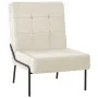 Silla de relajación de terciopelo crema blanca 65x79x87 cm de vidaXL, Sillas - Ref: Foro24-325779, Precio: 106,08 €, Descuent...